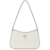 GUESS Arnela Top Zip Shoulder Bag white