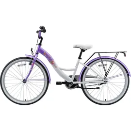 Bikestar Classic 24" lila/weiß Rücktrittbremse