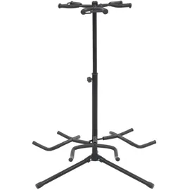 vidaXL Gitarrenständer Schwarz Stahl