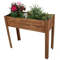 Garden Pleasure Hochbeet AZALEA Holz braun rechteckig 100,0 x 84,0 cm