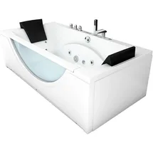 AcquaVapore W81-A Eckbadewanne 90 x 180 cm (1-tlg)