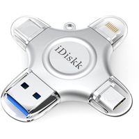 iDiskk Certified by Apple 256GB Photo Stick for iPhone USB C iPad Pro Android Samsung Flash Drive for iPhone 12/12 pro/12 mini/11/11/Pro/SE/6/7/8/XR/X/XS MAX,iPad pro External Storage for PC,MacBook