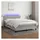 vidaXL Boxspringbett 140 x 200 cm Hellgrau