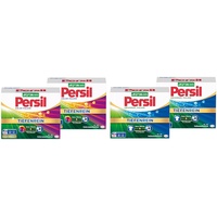 PERSIL Pulver-Set 4x 20 Waschladungen (80WL) 2x Color & 2x Universal, Color- & Vollwaschmittel-Set für reine Wäsche und hygienische Frische für die Maschine, effektiv ab 20 °C