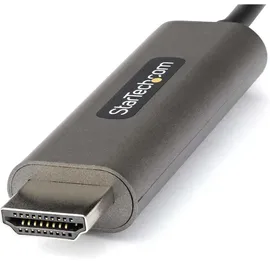 Startech USB-C auf HDMI Kabel 4 m Schwarz/Silber