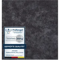 Andiamo "Colmar Nadelfilz, Gesamthöhe 4 mm, grau anthrazit 25 Stück & strapazierfähig, (4 qm)