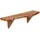 vidaXL Wandregal 60 x 20 x 18 cm Braun