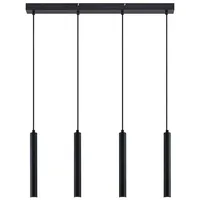 ARCCHIO Kammeron 4-flg. 80 cm rund schwarz