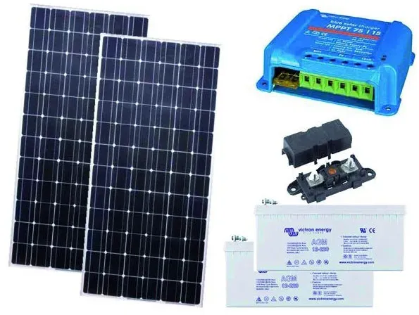Off-Grid-Set 4 - Volle 230V Power mit großer Batterie!