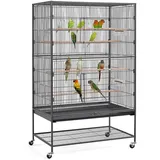 Vogelvoliere Vogelkäfig Vogelhaus Papageienkäfig Vogelbauer 56 x 93 x 153 cm