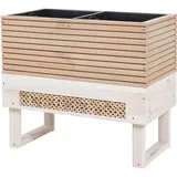 Siena Garden Belina Box M Kiefer 61 cm x 33 cm x 54 cm Natur FSC®