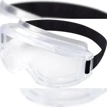 TOOLCRAFT TO-5343216 Vollsichtbrille inkl. Kopfhalterung Klar EN 166 DIN 166