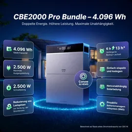 conow CBE2000 Pro AIO 2500 W inkl. 4,09 kWh Speicher