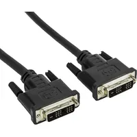 EFB ICOC-DVI-8000 DVI-D Single-Link Anschlusskabel Stecker/Stecker, schwarz, 1,8 m