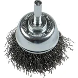 KLINGSPOR BTS 600W Topfbürste mit Schaft, 50 x 6mm 0,3 Edelstahl BTS 600W 358332 20St.