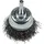 KLINGSPOR BTS 600W Topfbürste mit Schaft, 50 x 6mm 0,3 Edelstahl BTS 600W 358332 20St.