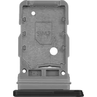Clappio Ersatz Sim-Halter Samsung S21 Plus (SIM-Halterung, Galaxy S21+), Mobilgerät Ersatzteile, Schwarz
