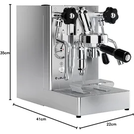 Lelit MaraX PL62X schwarz mit Wasserfilter