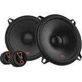 JBL Lautsprecher Auto Stage3 507CF - 135 Watt 2-Wege Komponenten Autolautsprecher Boxen Set von Harman Kardon - 13cm / 130mm / 5" Einbaulautsprecher ohne Gitter und 3.25cm Hochtöner, Schwarz