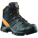 Haix Black Eagle Safety 54 mid/Black-orange: Sicherheit mit Stil und Komfort. Der Black Eagle Safety 54 mid schützt Deine Füße optimal.. UK 8.0 / EU 42