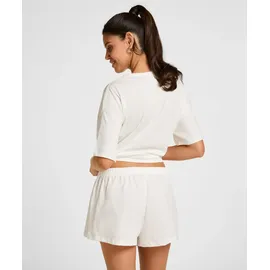 Hunkemöller Pyjama-Set aus Baumwolle Weiß L