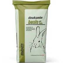 deukavallo deukanin Basis 25 kg m. Cocc. | Kaninchenfutter | Ausgewogenes Basisfutter | schützt vor Darmparasiten | Alleinfuttermittel für Kaninchen