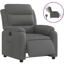 vidaXL Relaxsessel Elektrisch 148 x 79,5 x 0 cm Dunkelgrau mit Liegefunktion