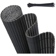 Sekey Sichtschutzmatte PVC 90 x 400 cm Grau