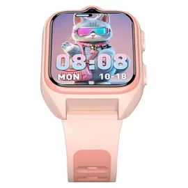 Blackview Z30 4G BT 1,75 Zoll Kunststoffgehäuse Schwarz Silikonarmband Schwarz M