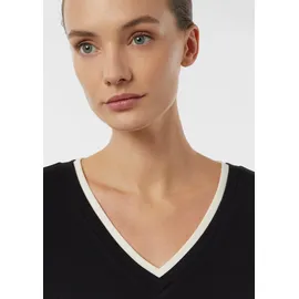 Comma, Langarmshirt Schwarz 34