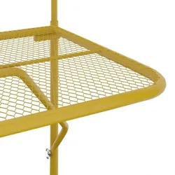 Balkontisch Stahl| vidaXL : Farbe - Gold