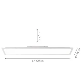 just light. LED Panel 100 x 25 cm