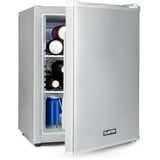 Klarstein Happy Hour Minibar 40L 5-15°C 23 dB LED-Licht Silber-Metallic