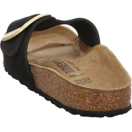 Birkenstock Madrid Big Buckle Nubukleder schwarz 36