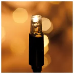 LED-Minilichterkette,50 superwarmweiße LEDs