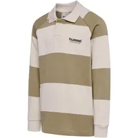 hummel hmlJR Loose Striped Polo L/S 104