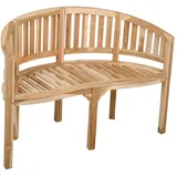 Garden Pleasure Ambon 2-Sitzer 120 x 60 x 90 cm Beige