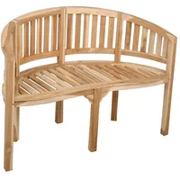 Garden Pleasure Ambon 2-Sitzer 120 x 60 x 90 cm Beige