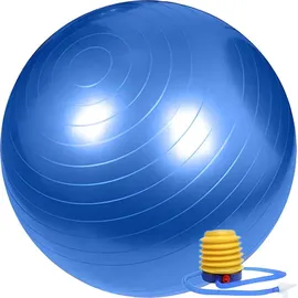 Retoo Gymnastikball Blau 65 cm