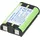 AccuCell Akku passend für Panasonic KX-TG2302B, Panasonic KX-TG2312, HHR-P104