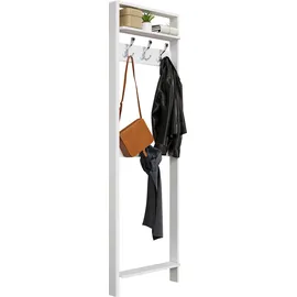 OTTO home Garderobenpaneel Luven 60 x 192 x 12 cm Weiß