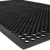 notrax T30 Allgemeine Zwecke Gummi Competitor Sicherheit/Ermüdungsmatte für nassen Bereichen, 3' Width x 5' Length, schwarz, 1