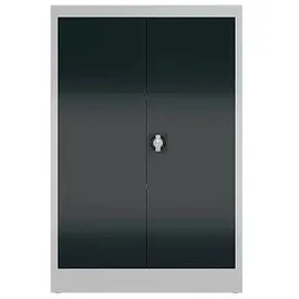 Classix Stahlschrank X-530298 anthrazit, lichtgrau 80,0 x 38,0 x 120,0 cm, aufgebaut