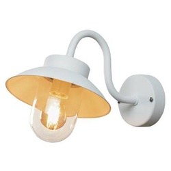 Vega Mini Wandleuchte weiss mit E27 Sockel
