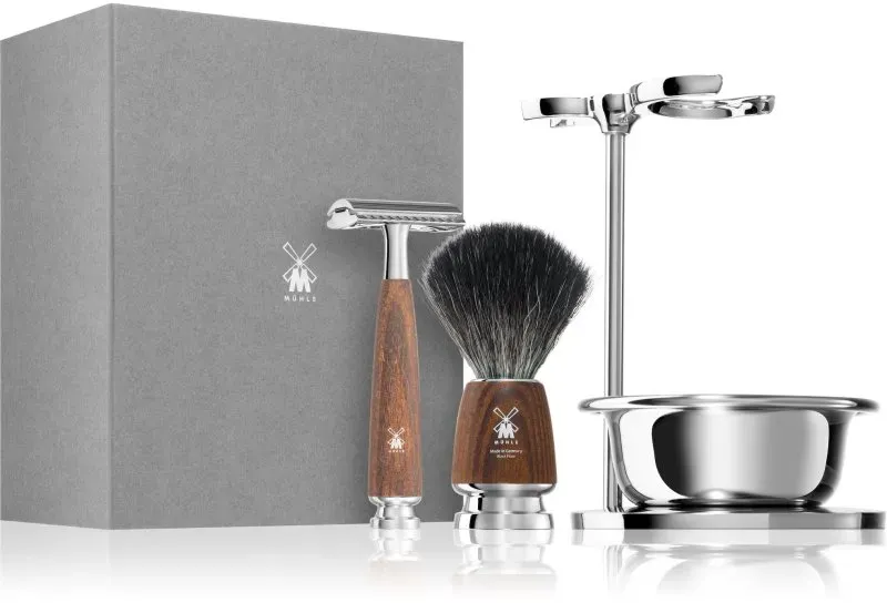 Mühle RYTMO Set Steamed Ash Rasierset