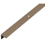 GAH Alberts Alberts Treppenkanten-Schutzprofil Alu Bronze Elox., Lxbxhxs 1000x20x20x1,8mm