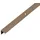 GAH Alberts Alberts Treppenkanten-Schutzprofil Alu Bronze Elox., Lxbxhxs 1000x20x20x1,8mm