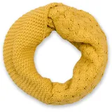 Stylebreaker Strick Loop Schal in Curry | Gr.: onesize