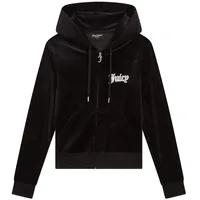 Juicy Couture Sweatjacke ROBERTSON CAVIAR schwarz _ silber L