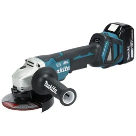 Makita DGA517RTJ inkl. 2 x 5,0 Ah + Makpac Gr. 3